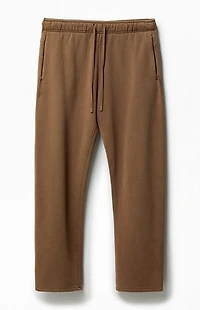 A.R.C. Active Brown Heavyweight Fleece Baggy Sweatpants