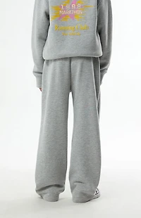 Pacsun Kids Heather Grey 1998 Marathon Baggy Sweatpants