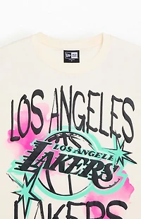New Era LA Lakers Watercolor T-Shirt