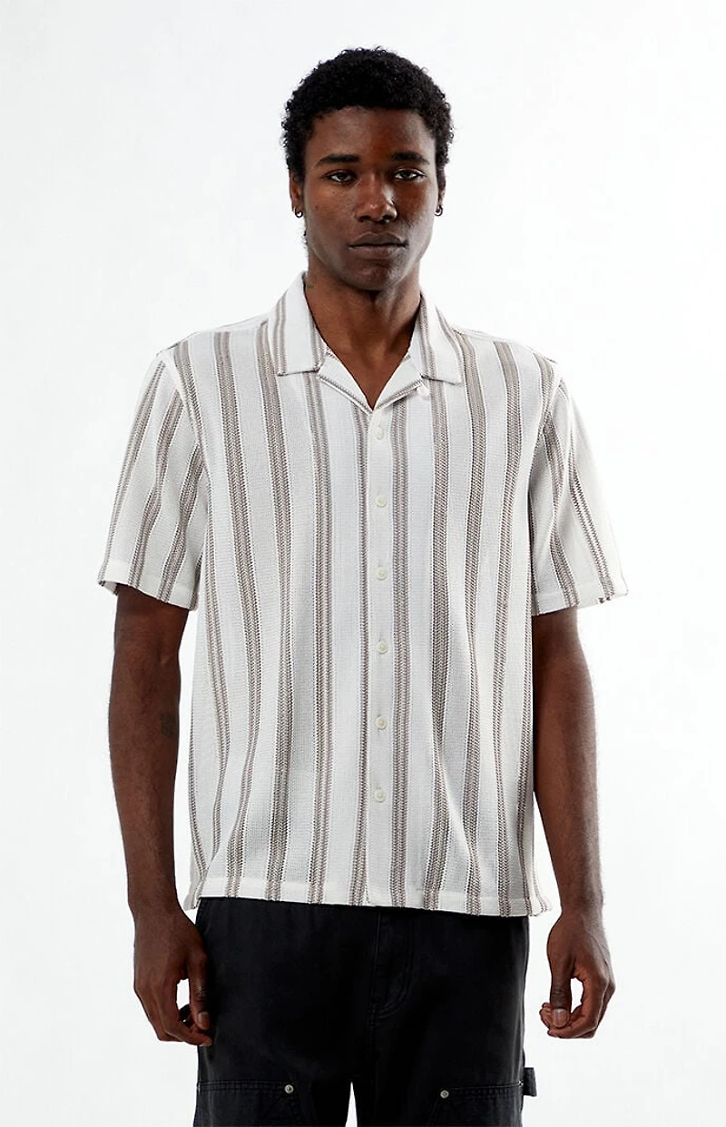 Pacsun Whirl Weave Camp Shirt