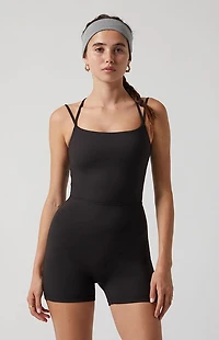 PAC 1980 WHISPER Active Cross Back Short Romper