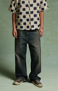 FIELD OF STUDY by Pacsun Dylan Baggy Jeans Dark Blue