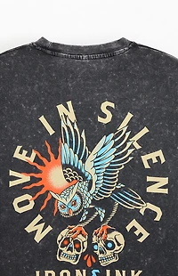 Iron & Ink Move Silence Boxy Oversized T-Shirt