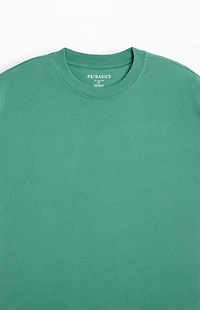 PS Basics Green Basic Oversized T-Shirt