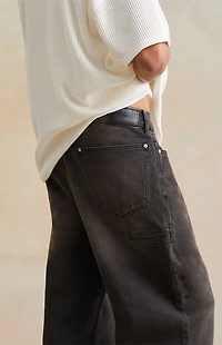 RARE DNM EDIT Black Ball Chain Extreme Baggy Jeans