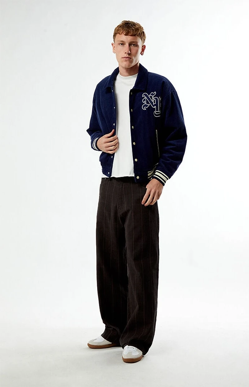 Pacsun NY Corduroy Varsity Jacket