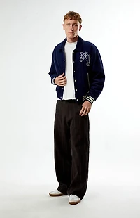 Pacsun NY Corduroy Varsity Jacket