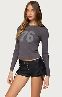 Edikted Kaisley 76 Long Sleeve T-Shirt