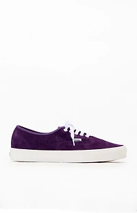 Vans Purple Suede U Authentic Shoes