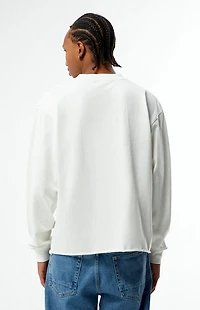 Pacsun Ride Like Hell Cropped Long Sleeve T-Shirt