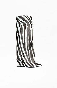 AZALEA WANG Women's Kenya Wedge Boots