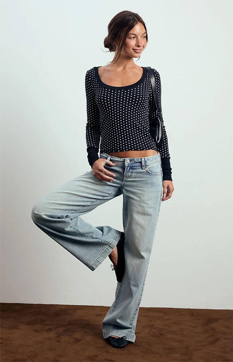 Beverly and Beck Lily Long Sleeve Top