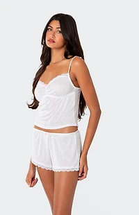 Edikted Carla Ruched Tank Top