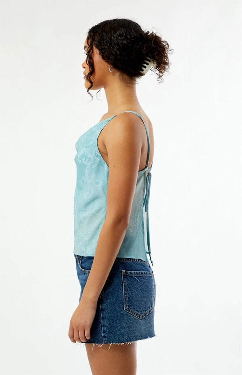 Your Favorite River Chiffon Cowl Neck Top
