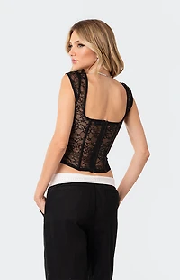 Edikted Rita Lace Corset