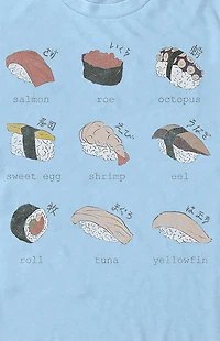 Sushi Diagram T-Shirt
