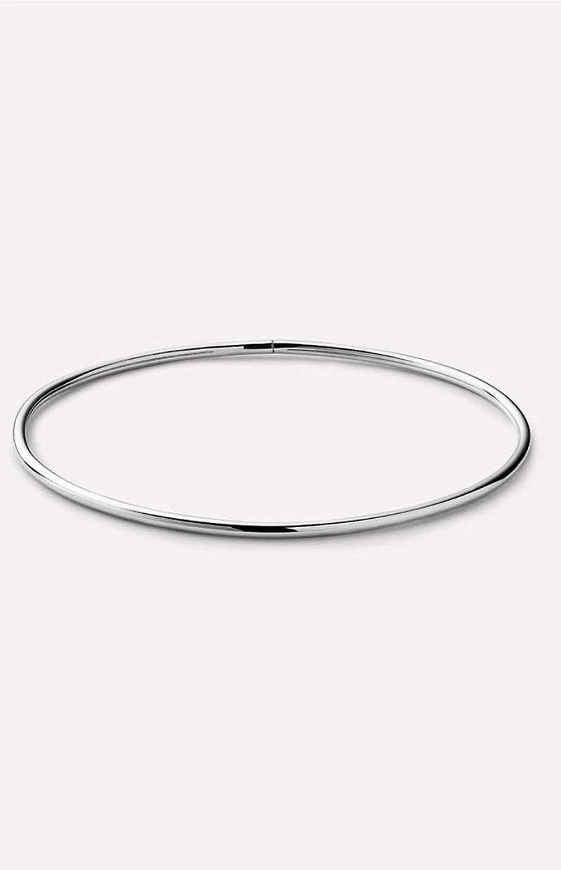Ana Luisa Carter 2mm Silver Bangle Bracelet