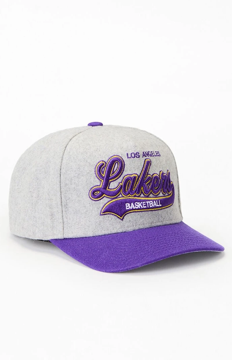 Mitchell & Ness NBA LA Lakers Tail Sweep Pro Snapback Hat
