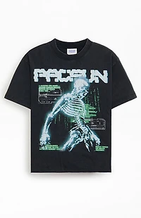 Pacsun Cyber Skeleton T-Shirt