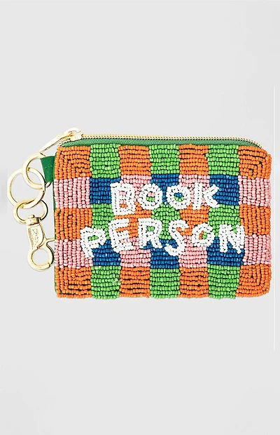ban.do Book Person Beaded Pouch