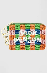 ban.do Book Person Beaded Pouch