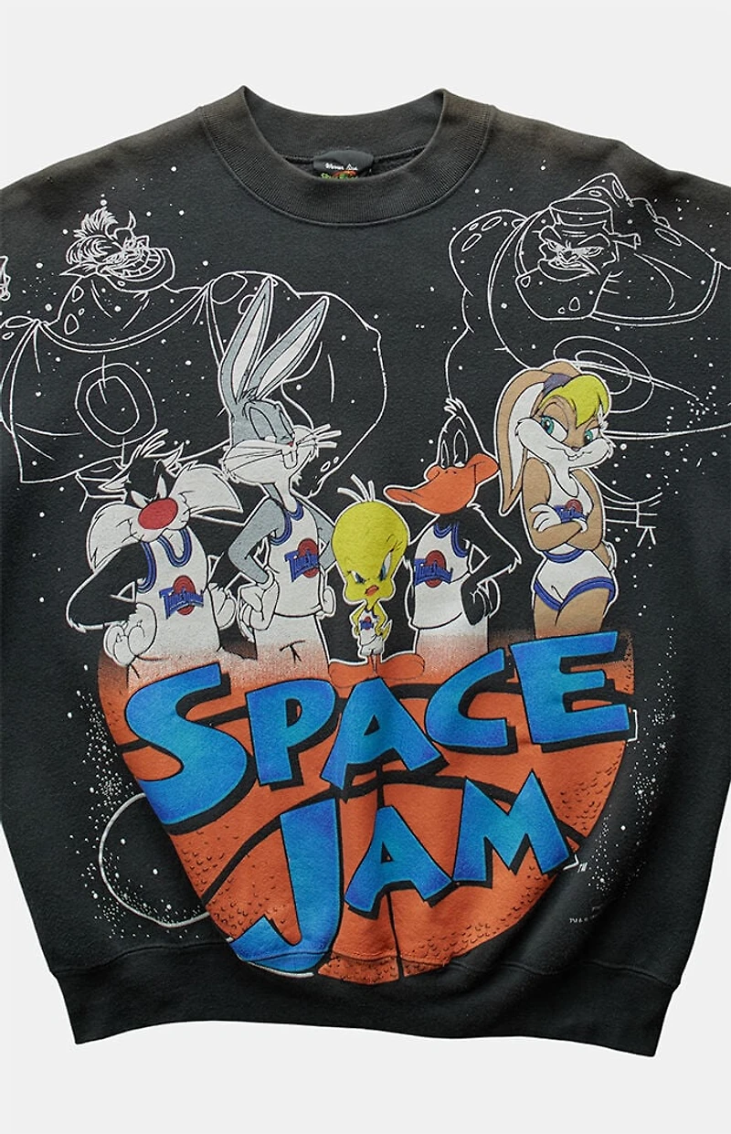 PS VINTAGE 90s Space Jam Crew Neck Sweatshirt