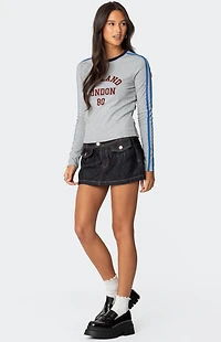 Edikted UK Contrast Stripe T-Shirt