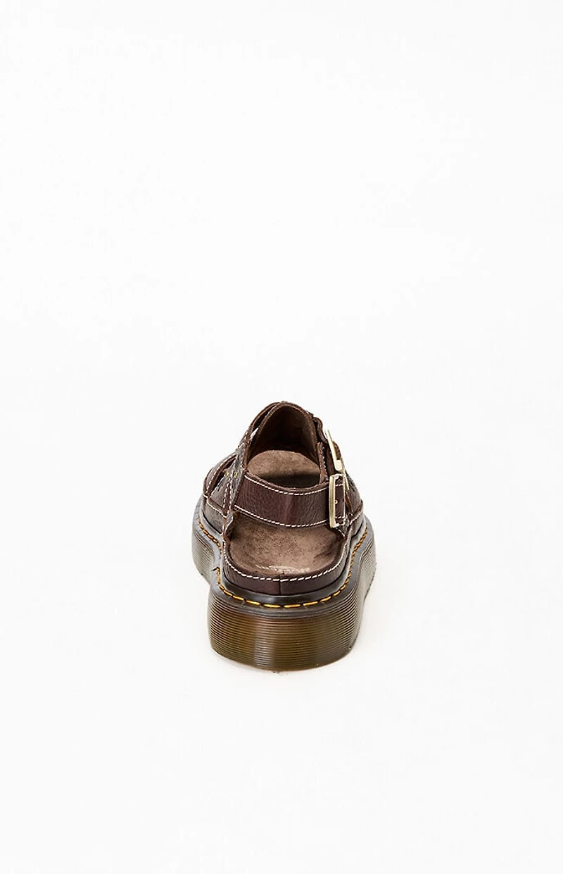 Dr Martens Women's Wrenile Open Toe Fisherman Platform Sandals