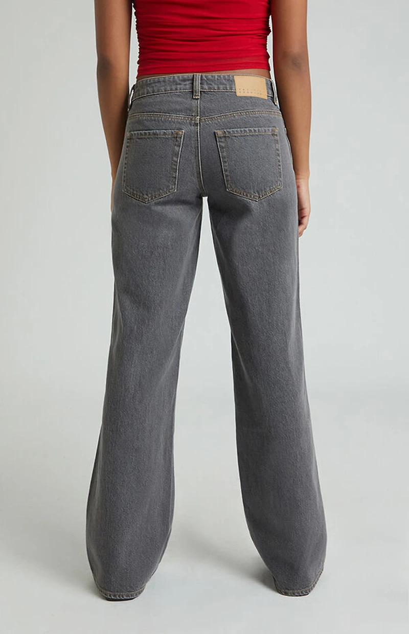 Pacsun Casey Low Rise Baggy Jeans Gray