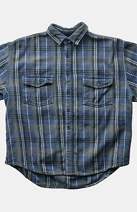 PS VINTAGE '90s Blue Flannel Top