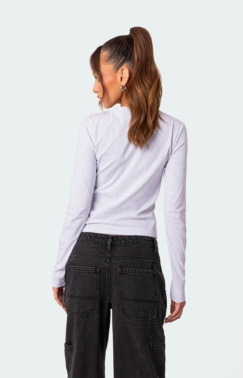 Edikted Magic 8 Long Sleeve T Shirt