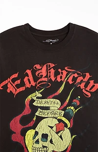 Ed Hardy Death Before Dishonor Boxy T-Shirt