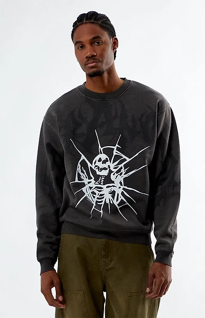 Pacsun Paranoia Crew Neck Sweatshirt