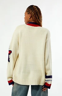 Daisy Street Beau Zip Up Oversized Cardigan
