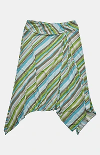 PS VINTAGE 2000s Striped Maxi Skirt