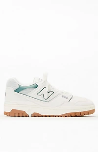 New Balance Women's Teal & White 550 Sneakers