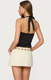 Edikted Delcy Cut Out Halter Top