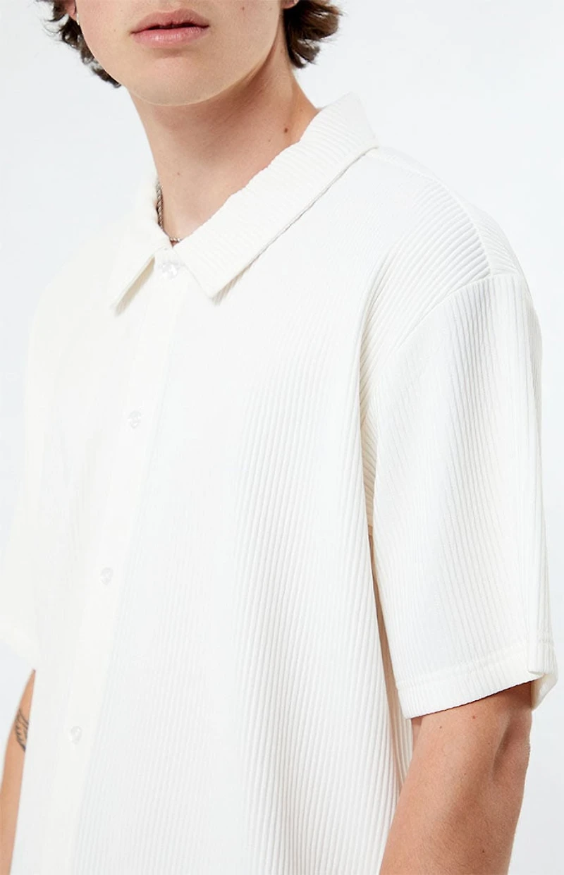 Pacsun Ribbed Woven Camp Shirt