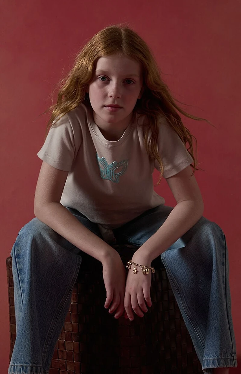 Pacsun Kids Skimmer Butterfly T-Shirt