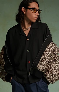 FIELD OF STUDY by Pacsun Crest Camp Shirt