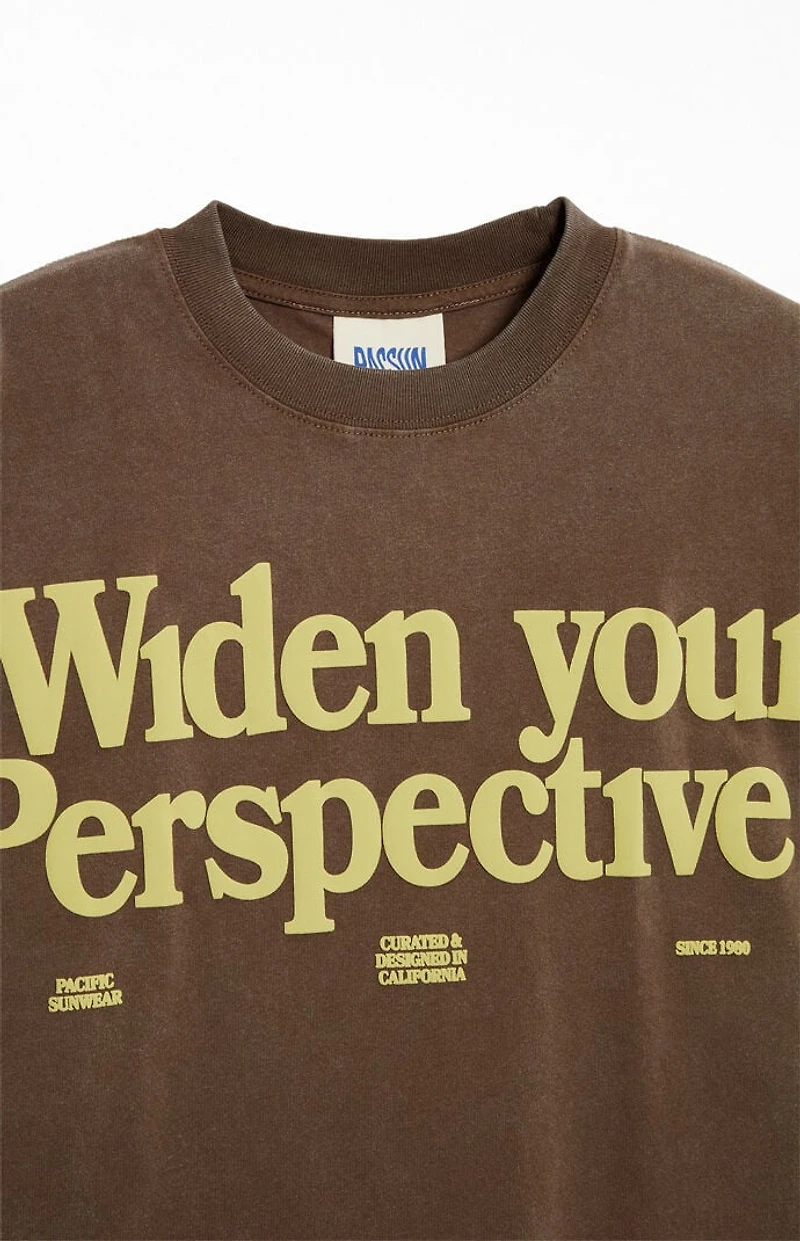 Pacsun Wide Your Perspective Oversized T-Shirt