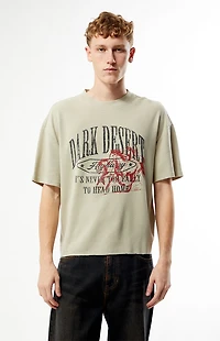 Pacsun Dark Desert Waffle Knit T-Shirt