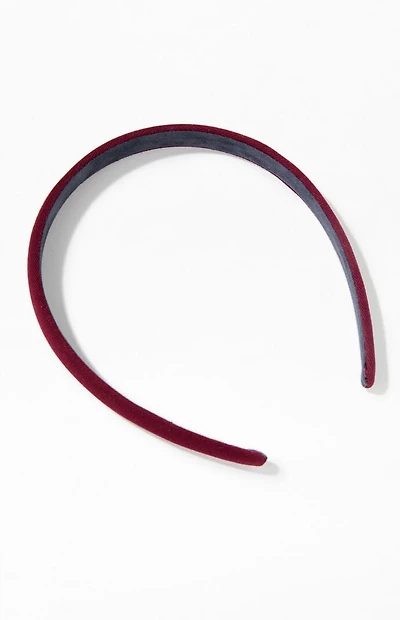 John Galt Burgundy Headband