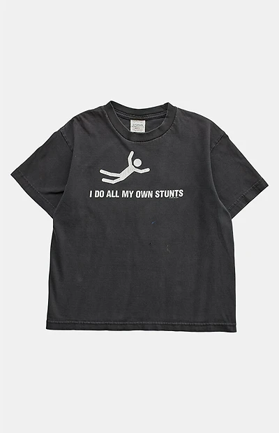 PS VINTAGE 2000s I Do My Own Stunts Baby Graphic T-Shirt