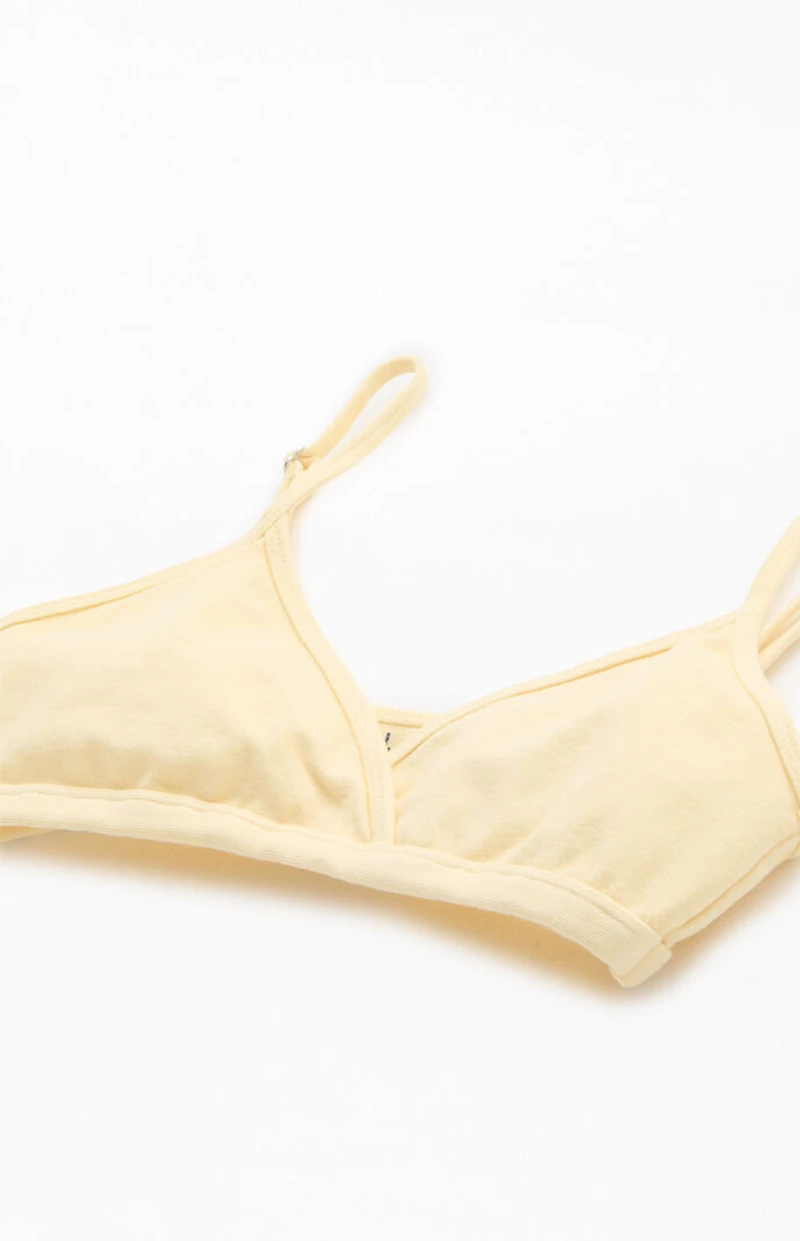 John Galt Yellow Polina Bralette