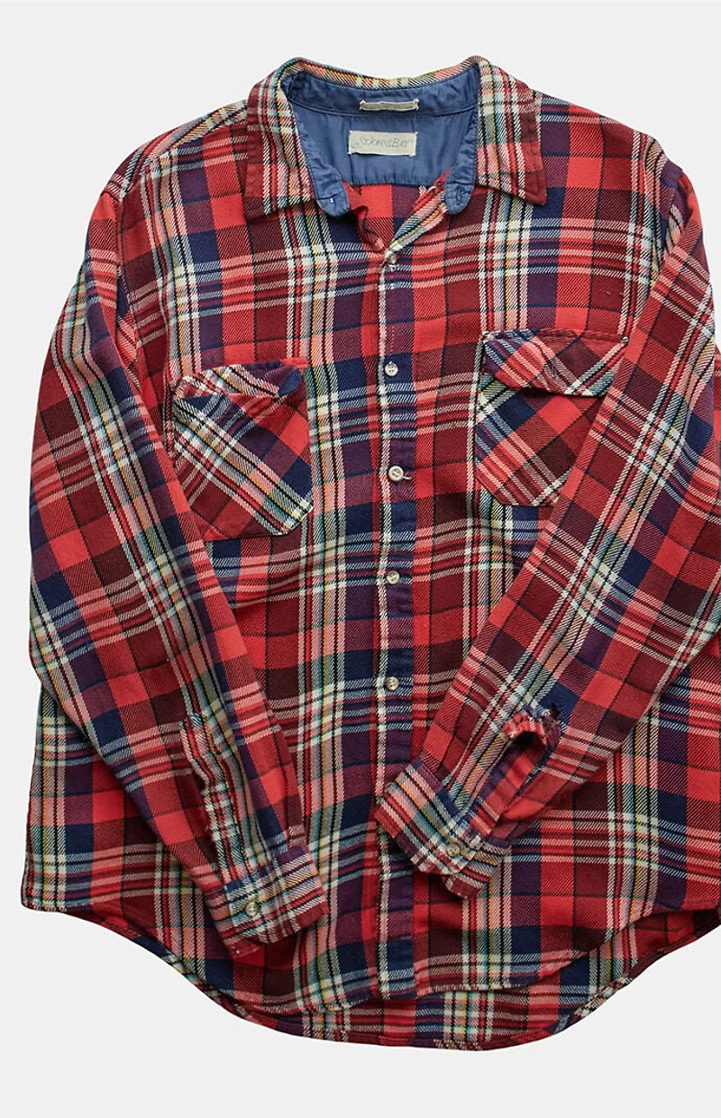 PS VINTAGE '90s Flannel Pocket Top