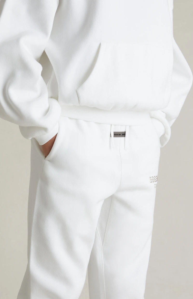 Fear of God ESSENTIALS Kids Cloud White Classic Sweatpants
