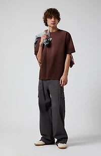 Pacsun Blake Stretch Cargo Extreme Baggy Jeans Asphalt