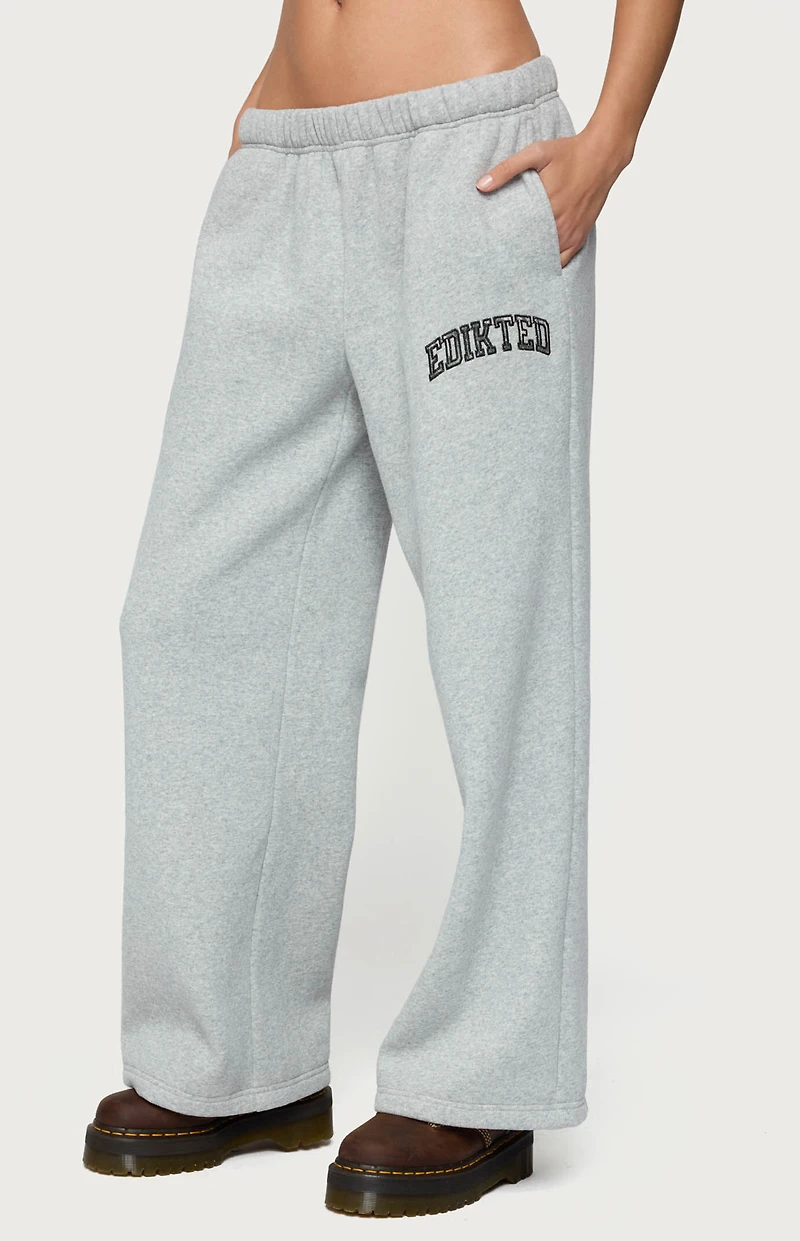 Edikted Camo Crush Sweatpants