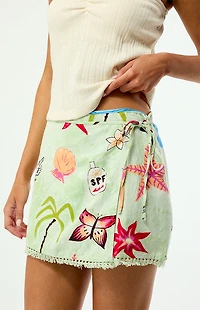 Billabong Lottie Hall Woven Mini Skirt